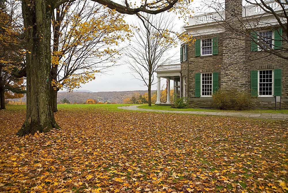 Springwood, the Franklin Roosevelt Museum in Hyde Park, New York State, United States of America, North America