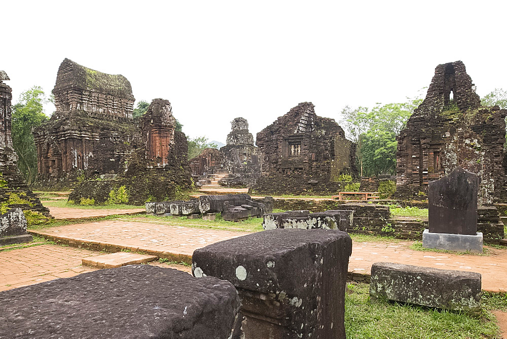 The ruins of Cham Temples in Groups B and C at the My Son Sanctuary, UNESCO World Heritage Site, Quang Nam Province, Vietnam, Indochina, Southeast Asia, Asia