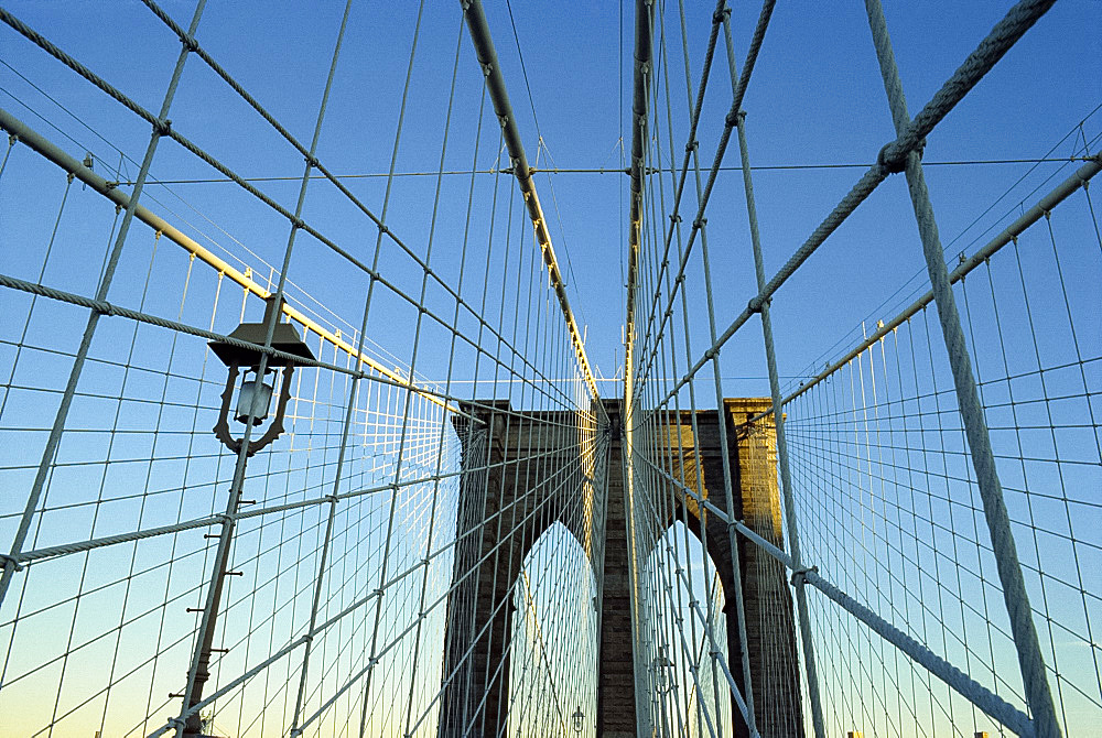 The Brooklyn Bridge, New York City, United States of America, North America