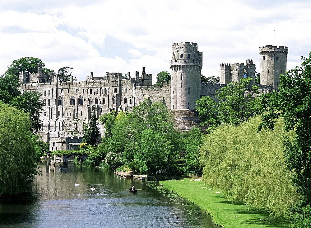 Warwick Castle, Warwick, Warwickshire, England, United Kingdom, Europe