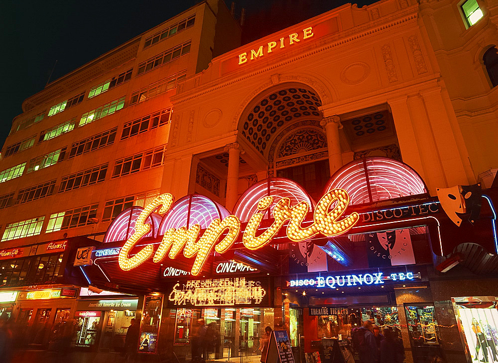 The Empire multi screen cinema, Leicester Square, London, England, United Kingdom, Europe