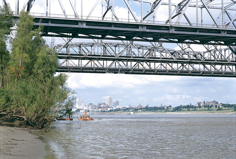 Mississippi River, Memphis, Tennessee, United States of America (U.S.A.), North America