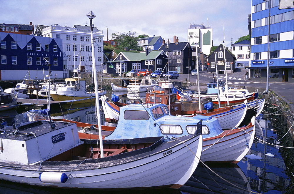 Harbour, Torshavn, Faroe Islands, Denmark, Europe