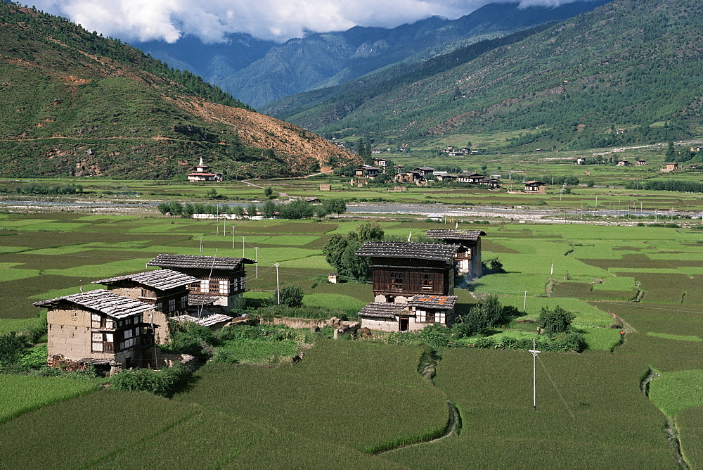 Paro Valley, Bhutan, Asia