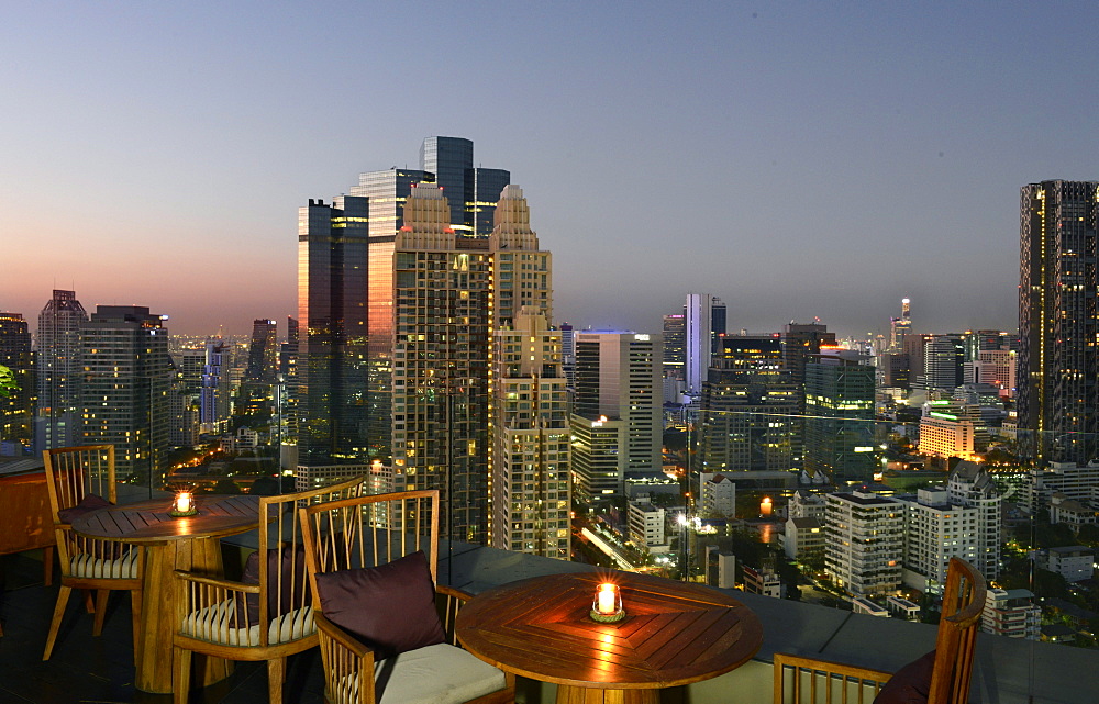 View of Bangkok, Thailand, Southeast Asia, Asia