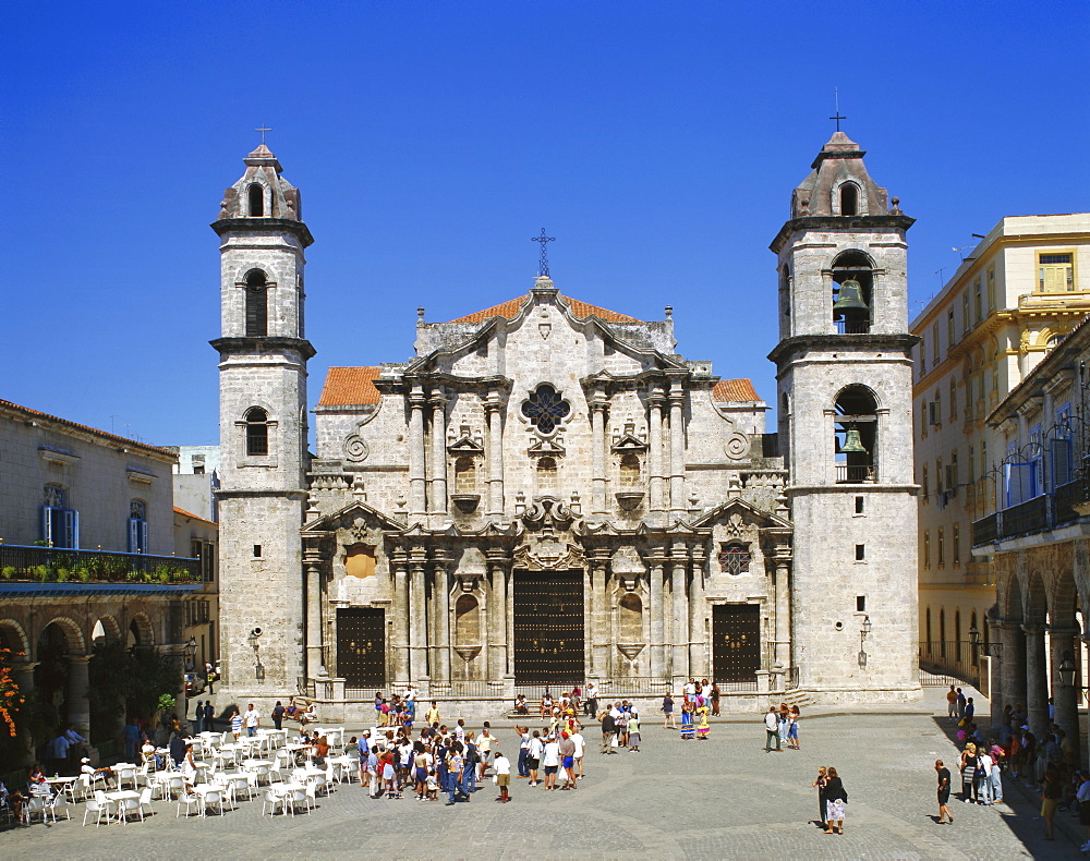 Catedral de la Havana, the Cathedral in Old Havana, Cuba