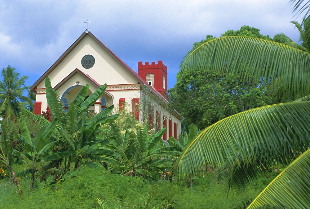 Anse Boileau church, Mahe Island, Seychelles, Indian Ocean, Africa