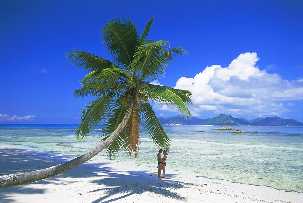 Anse Severe beach, La Digue Island, Seychelles, Indian Ocean, Africa