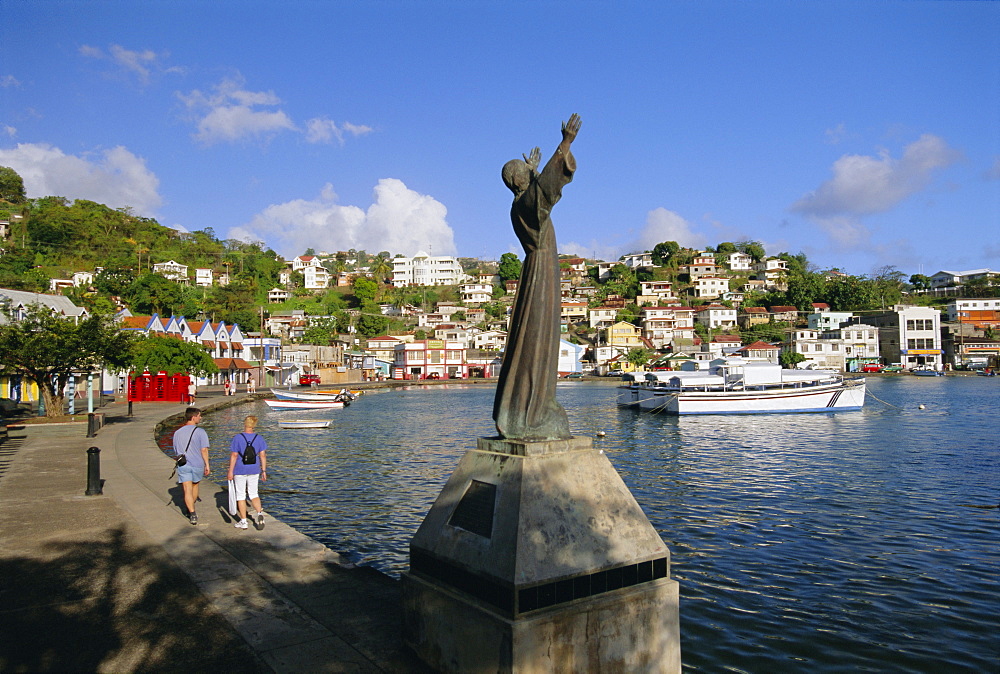 Carenage harbour, St. George's, Grenada, Windward Islands, West Indies, Caribbean, Central America