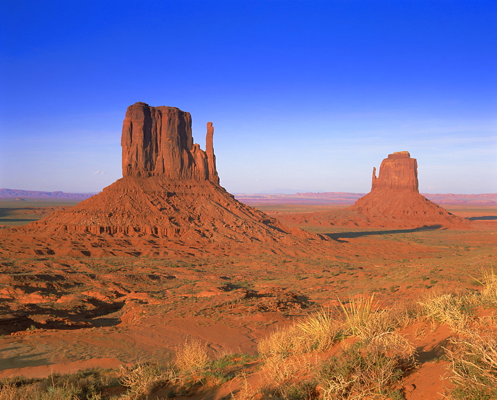 The Mittens, Monument Valley Navajo Tribal Park, Arizona, USA, North America