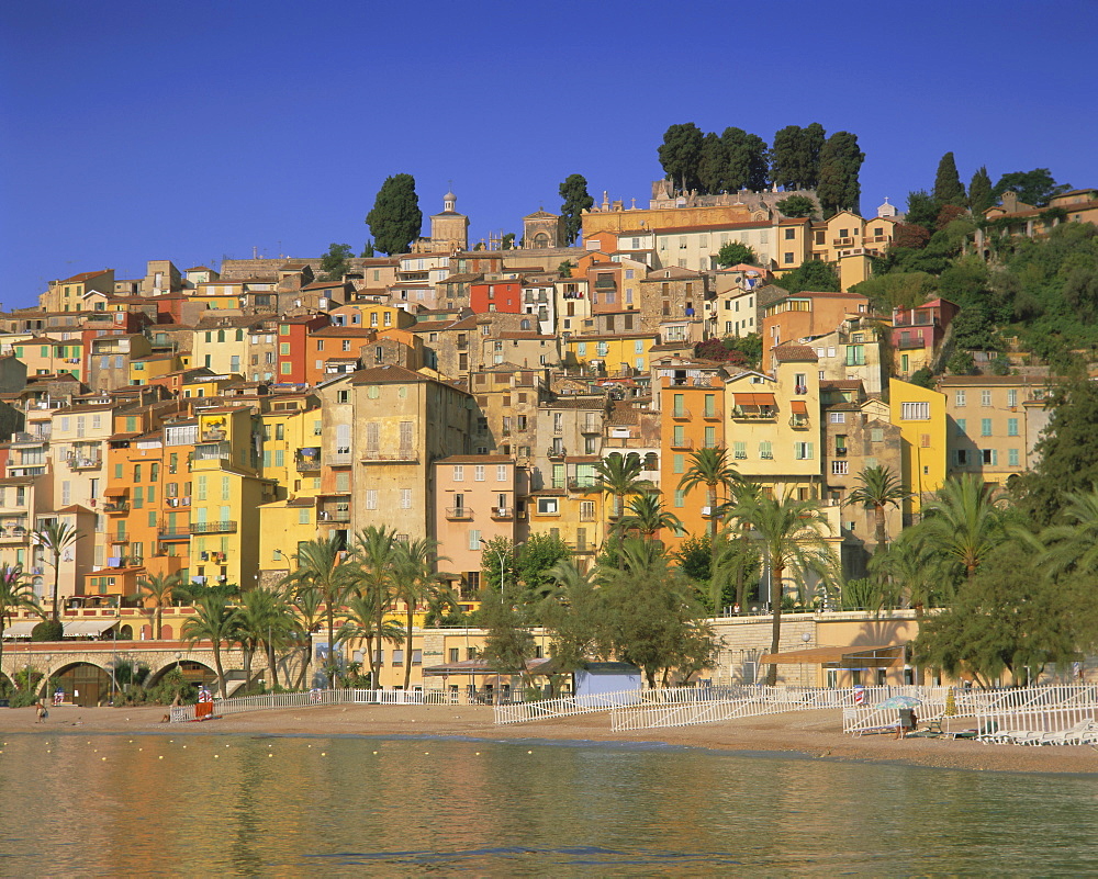 Menton, Alpes Maritimes, Cote d'Azur, Provence, France, Europe