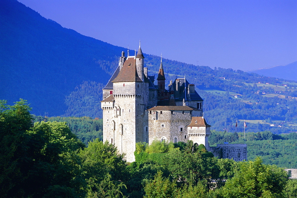 Chateau de Menton, Lac d'Annecy, Annecy, Haute Savoie, Rhone Alpes, France, Europe