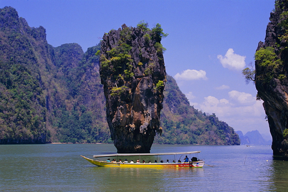 Ao Phang-Nga (James Bond island), Phang-Nga Province, Thailand, Asia