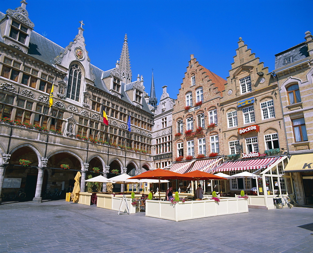 Main Town Square, Ypres, Belgium, Europe