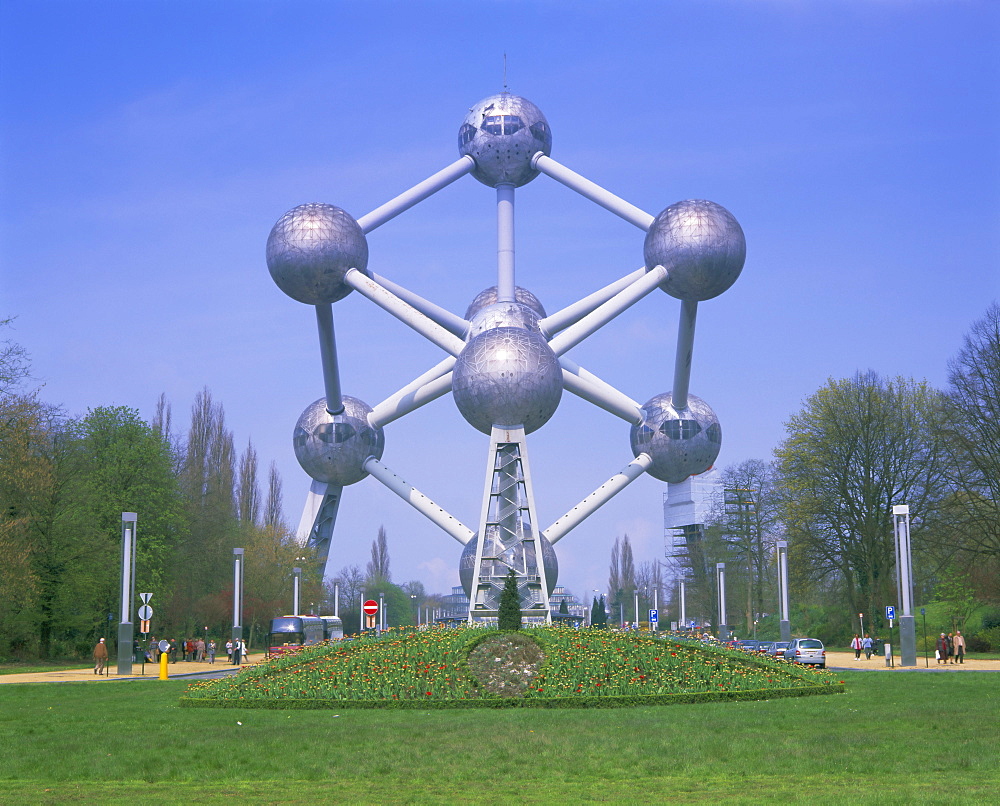 Atomium, Atomium Park, Brussels (Bruxelles), Belgium, Europe