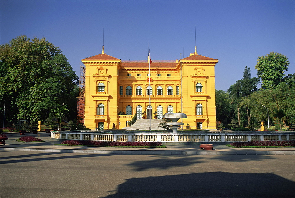 Presdential palace, Ho Chi Minh mausoleum complex, Hanoi, Vietnam