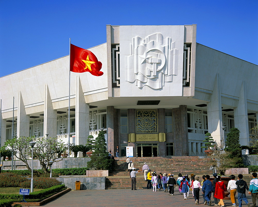 Ho Chi Minh Museum, Ho Chi Minh Mausoleum complex, Hanoi, Vietnam, Indochina, Southeast Asia, Asia