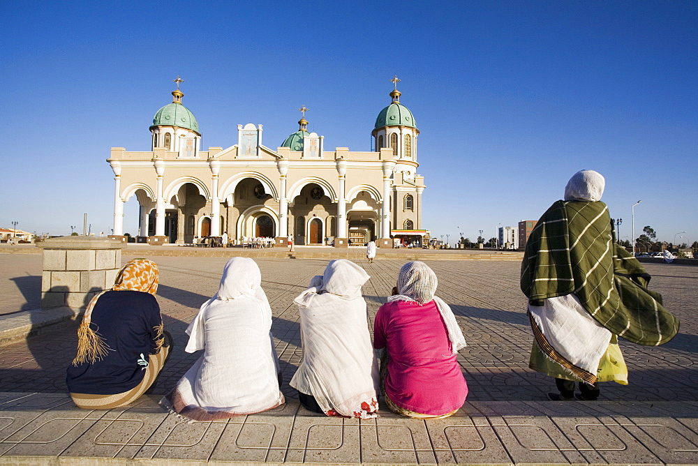 The Christian Medehanyalem Church, Addis Ababa, Ethiopia, Africa