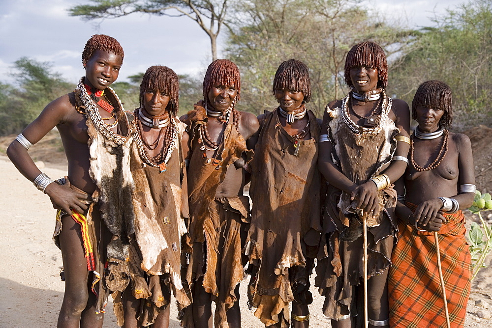 Hamer tribe, Lower Omo Valley, Southern Ethiopia, Ethiopia, Africa