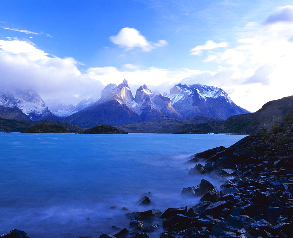 Cuernos del Paine, Torres del Paine National Park, Patagonia, Chile, South America