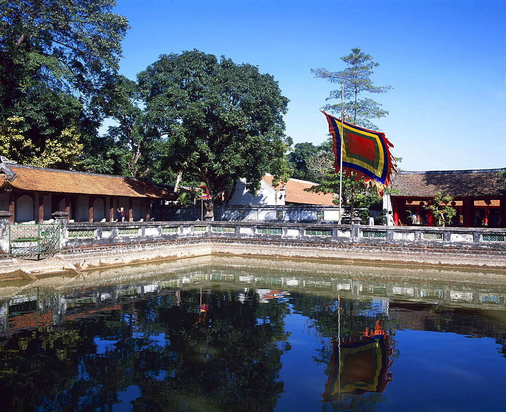 Temple of Literature, Hanoi, Vietnam, Indochina, Southeast Asia, Asia