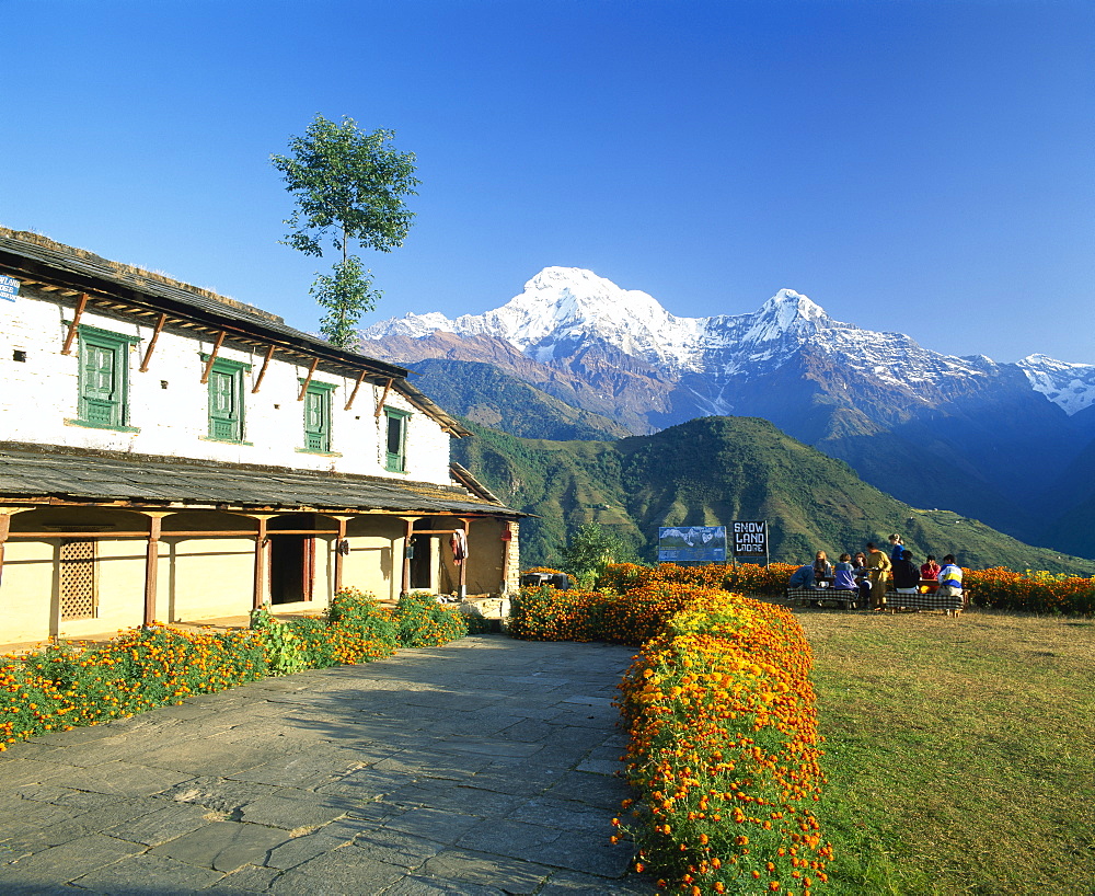 Annapurna South, 7219m, Gandruk, Nepal, Asia