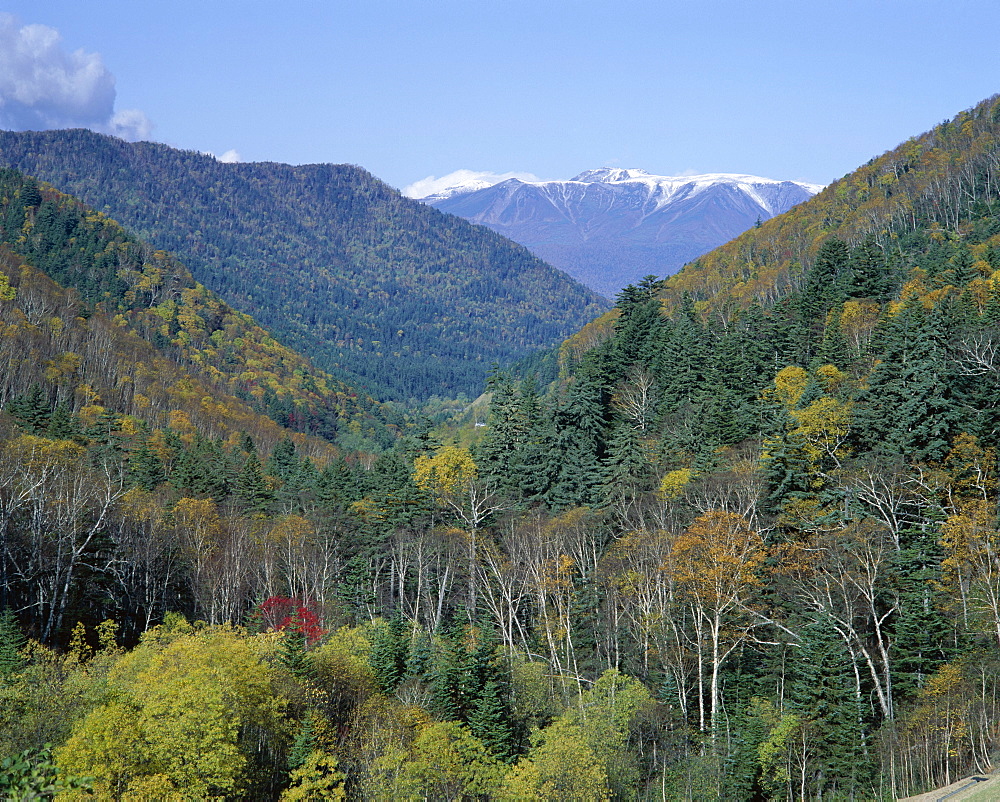 Daisetsuzan mountains, Daisetsuzan National Park, island of Hokkaido, Japan, Asia