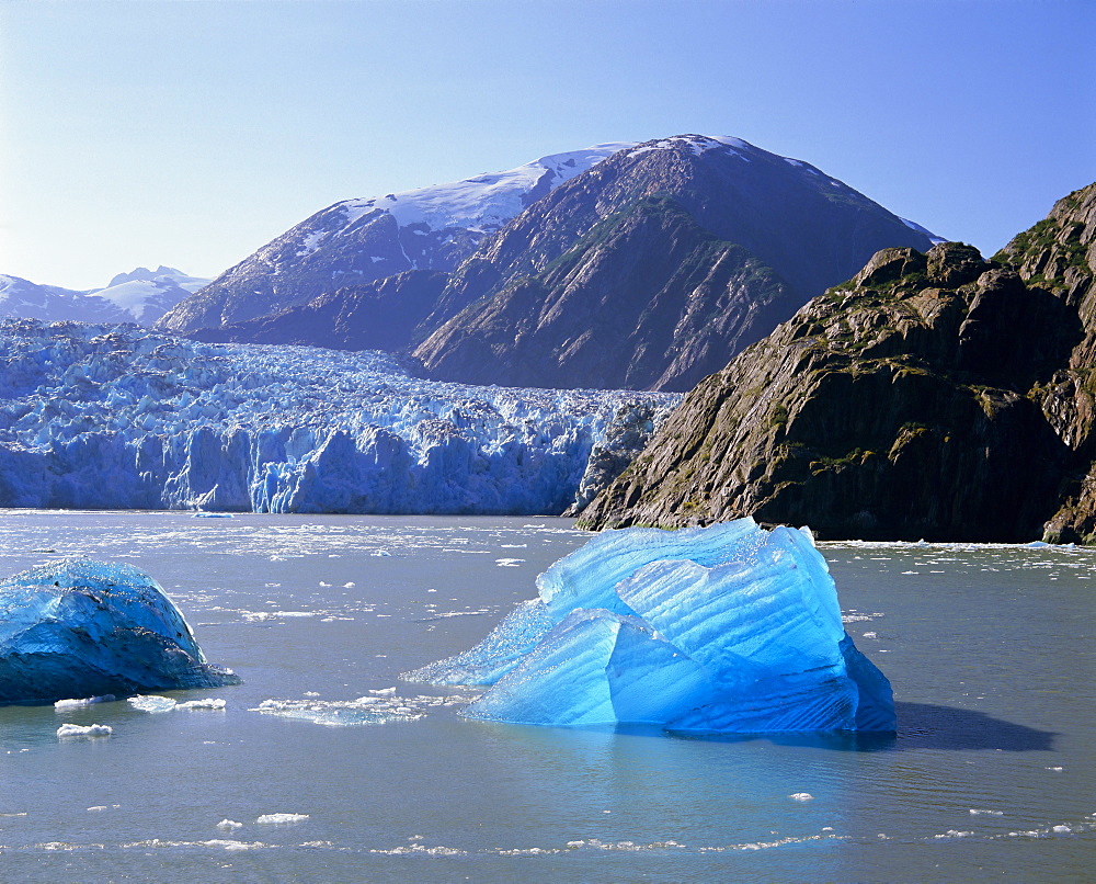 Tracy Arm Glacier, Alaska, USA, North America