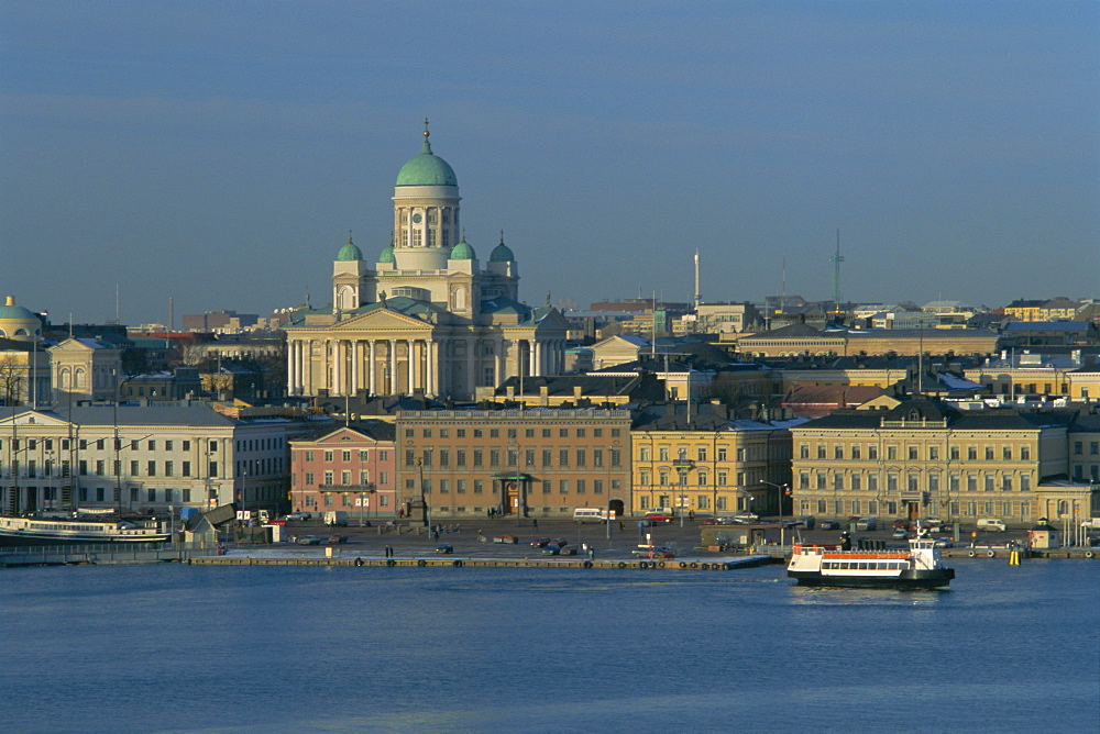 City skyline, Helsinki, Finland, Scandinavia, Europe