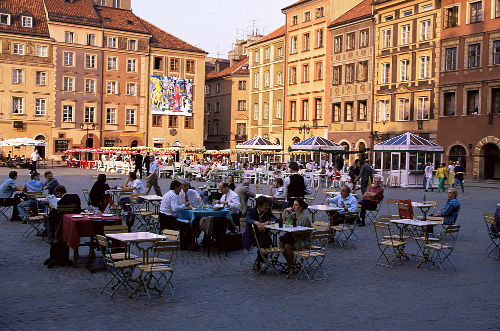 Old Town Square, Warsaw, Poland, Europe