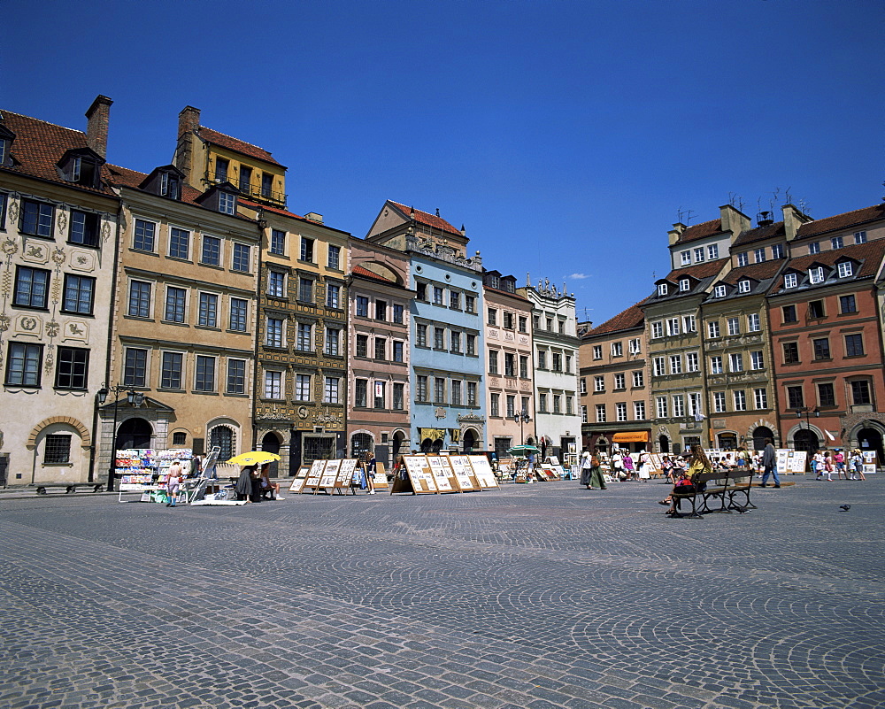 Rynek Starego Miasta (Old Town Square), Poznan, Poland, Europe