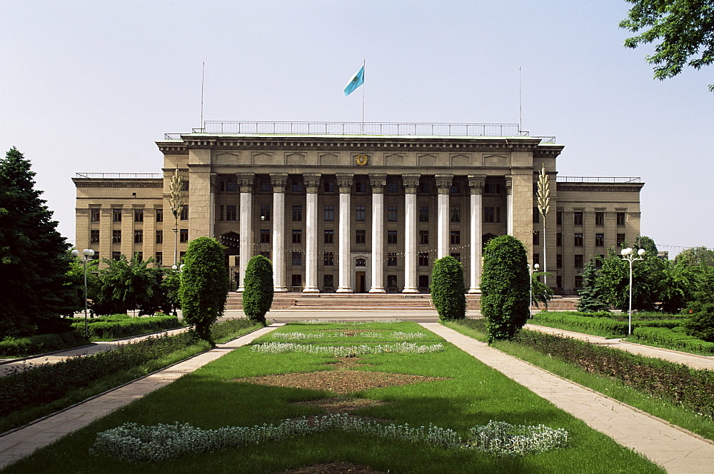 Parliament Building, Alma Ata, Kazakhstan, Central Asia, Asia