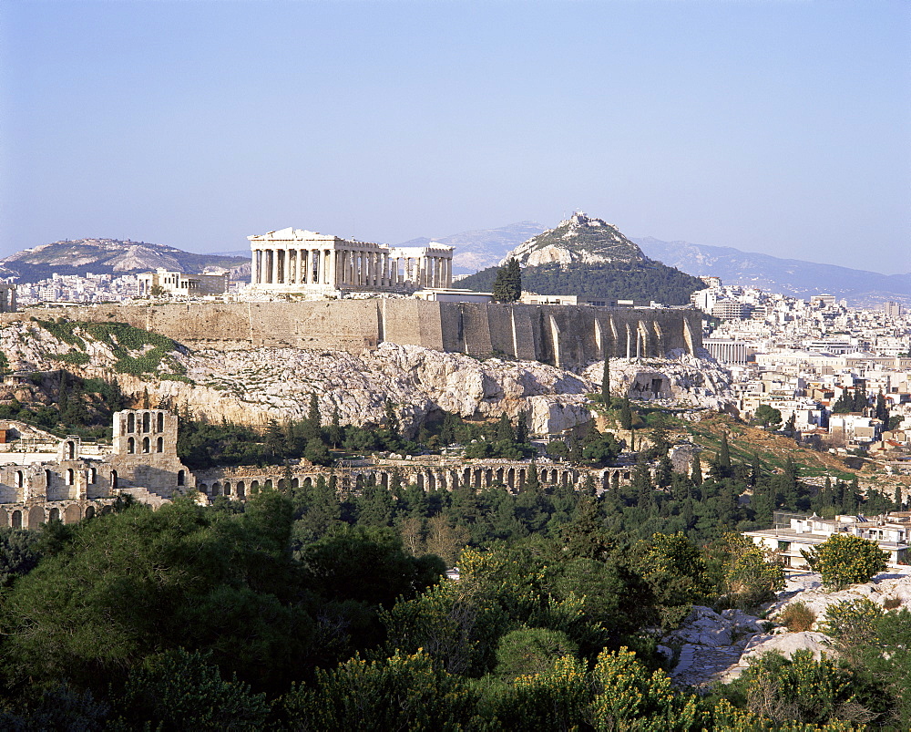 The Acropolis, UNESCO World Heritage Site, Athens, Greece, Europe