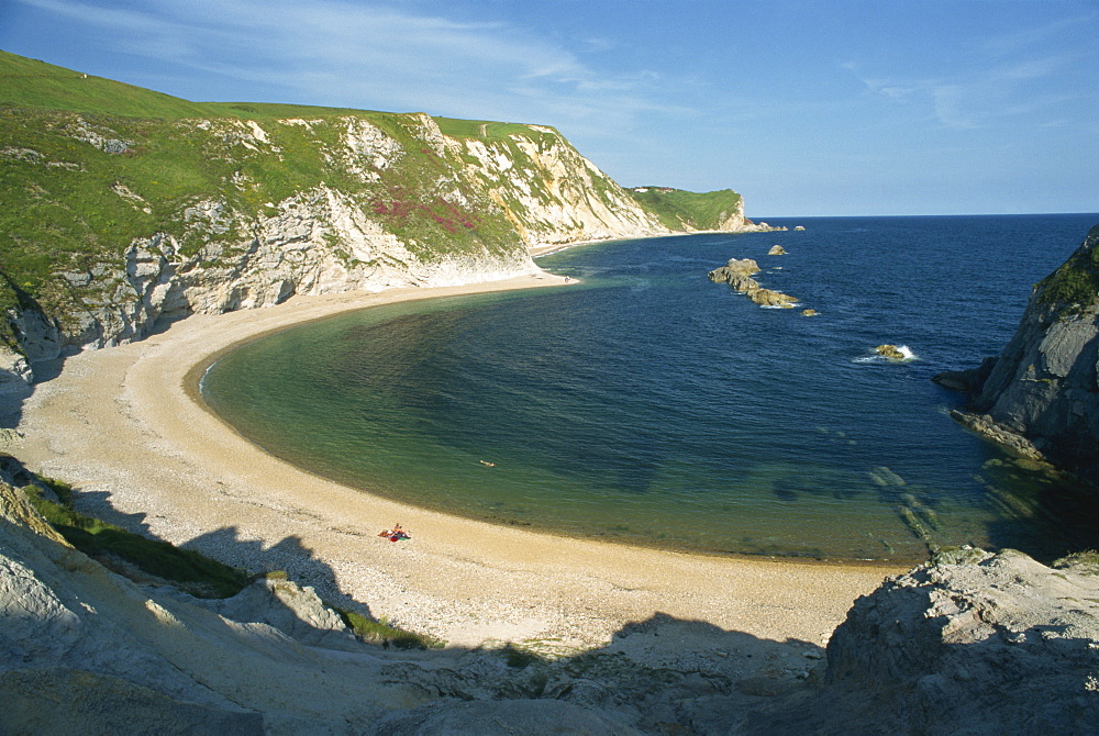 Man'O War Cove, near Lulworth Cove, Dorset, England, United Kingdom, Europe