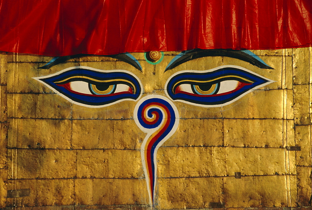 Swayambhunath Stupa, (the Monkey Temple), Kathmandu, Nepal