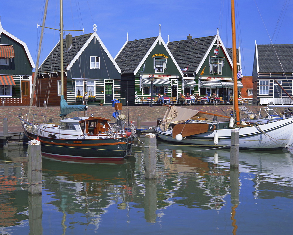 Traditional fishing village, Marken, Holland (The Netherlands), Europe