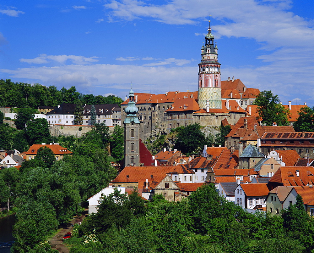 Cesky Krumlov, South Bohemia, Czech Republic, Europe