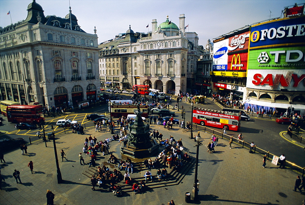 Piccadilly Circus, London, England, UK