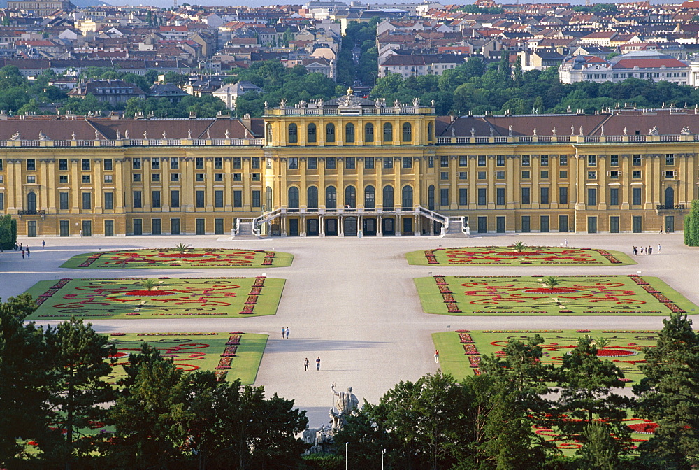 Schonbrunn Palace and Gardens, UNESCO World Heritage Site, Vienna, Austria, Europe