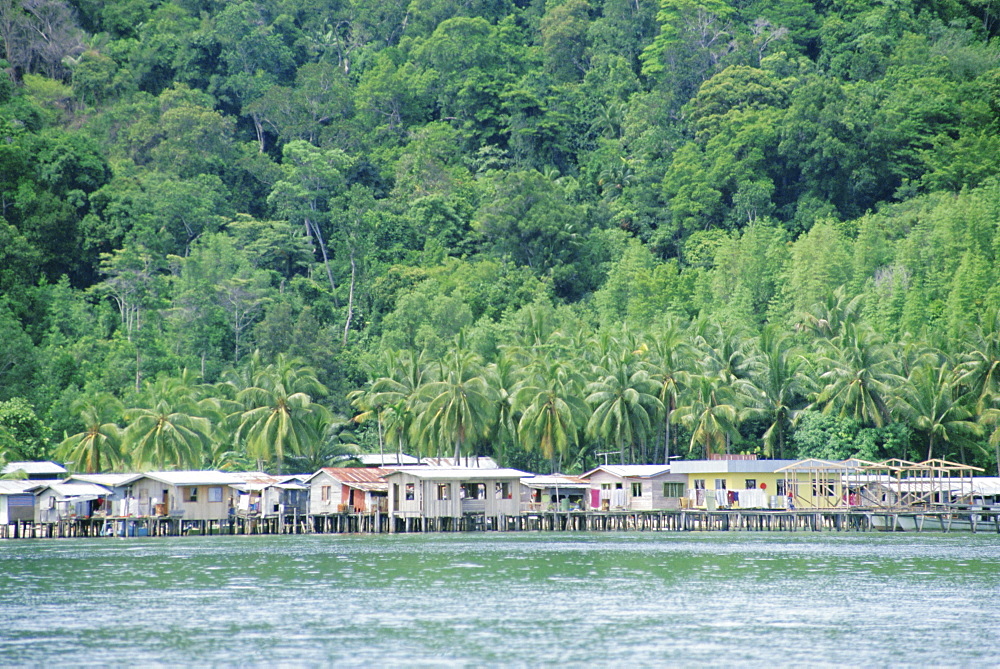 Kota Kinabalu, Sabah, on the island of Borneo, Malaysia