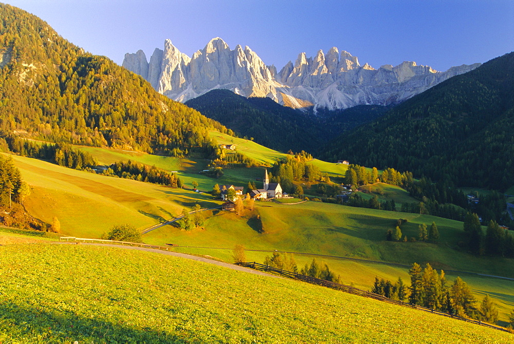 Geisler Gruppe, Geislerspitzen, The Dolomites, Trentino-Alto Adige, Italy, Europe