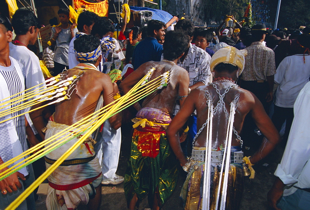 Annual Hindu festival of Thaipusam, Batu Caves, Kuala Lumpur, Malaysia