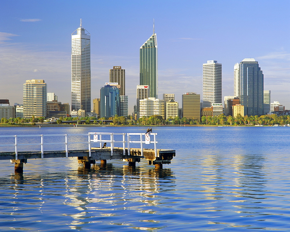 City skyline, Perth, Western Australia, Australia