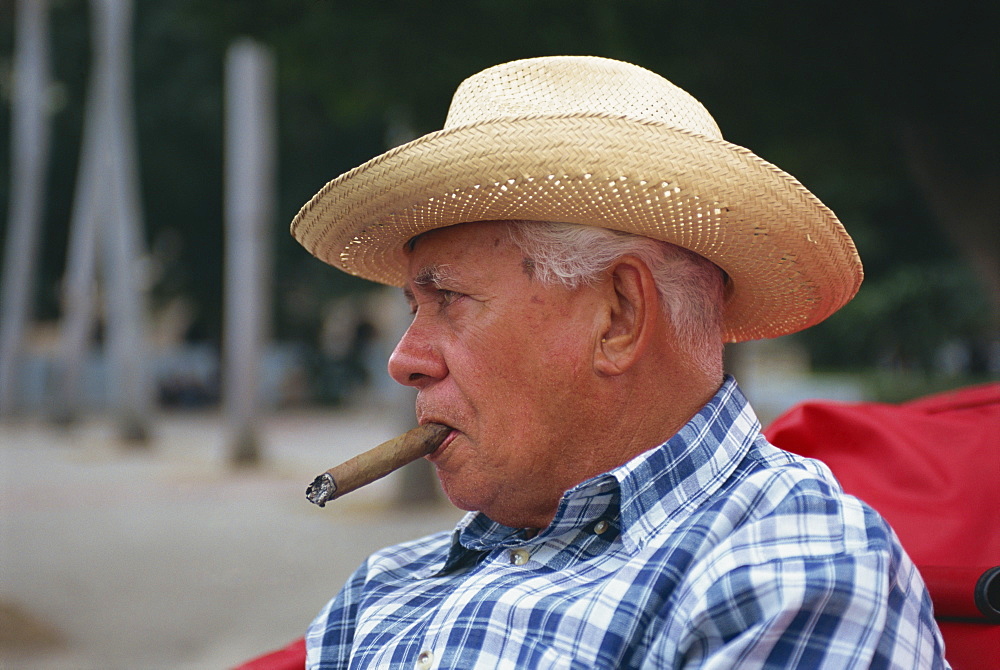 Portrait, Habana Vieja, Havana, Cuba, West Indies, Caribbean, Central America