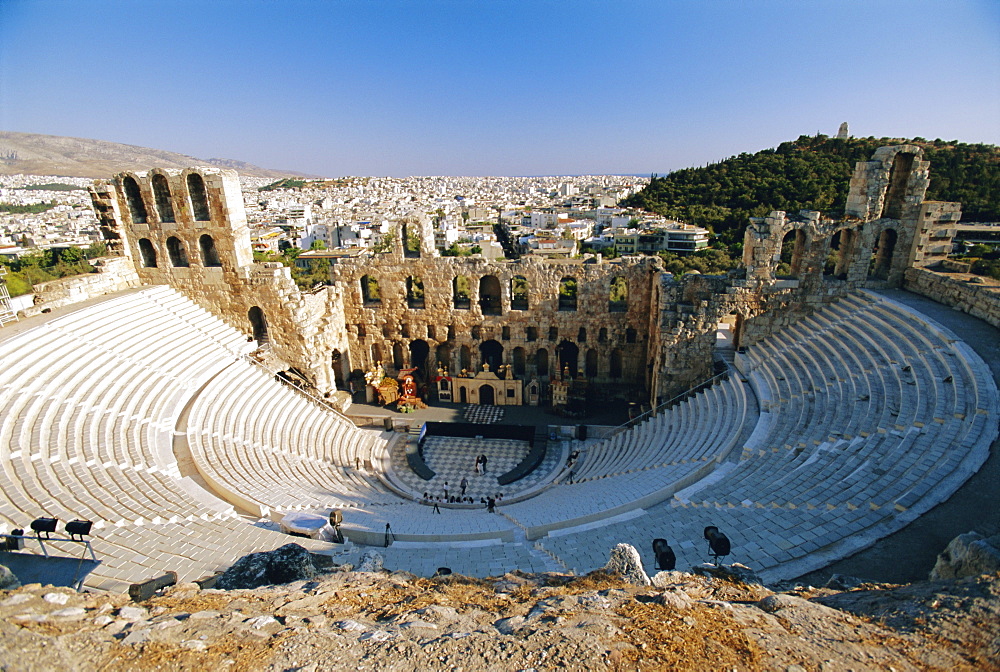 Theatre of Herodes Atticus, The Acropolis, Athens, Greece, Europe