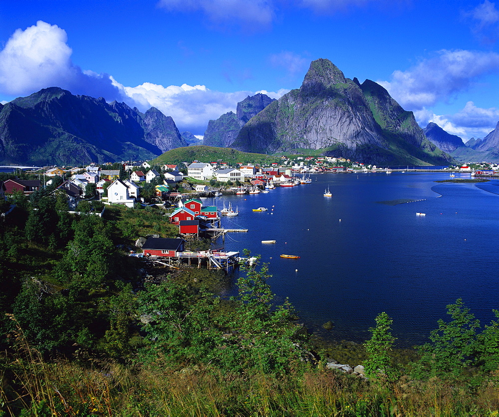 Reine Town, Moskenesoy, Lofoten, Norway