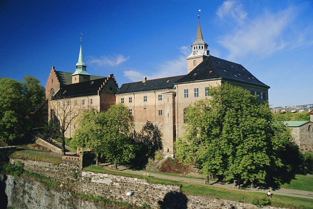 Akershus Castle and fortress, Central Oslo, Norway, Scandinavia