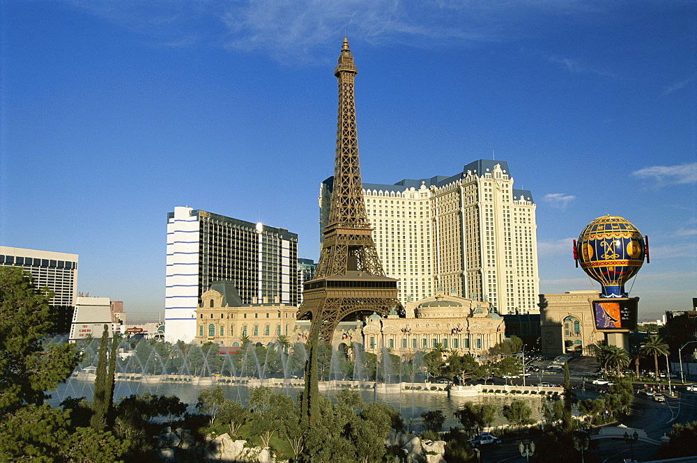 Eiffel Tower Paris, Las Vegas, Nevada, United States of America (U.S.A.), North America