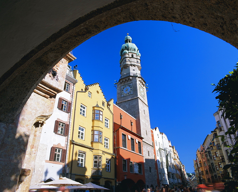 City centre, Innsbruck, Tirol (Tyrol), Austria, Europe