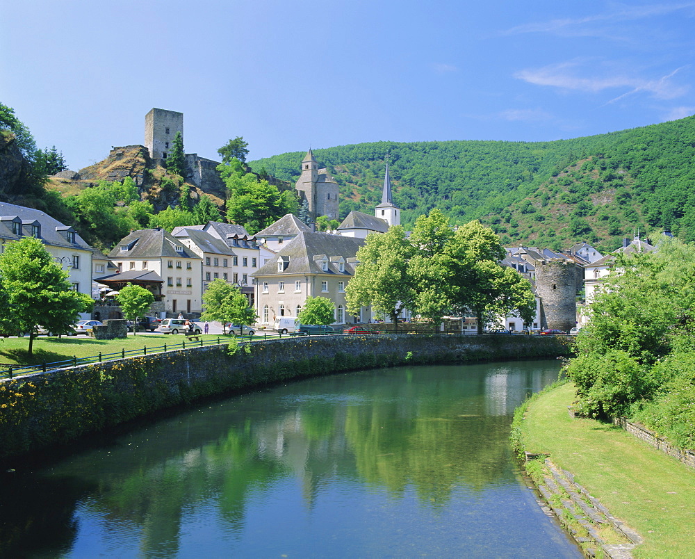 River Sure, Esch-sur-Sure, Luxembourg